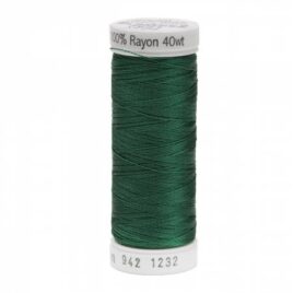 Premium Sulky 40wt Rayon Thread 250 YDS (Classic Green 942-1232)