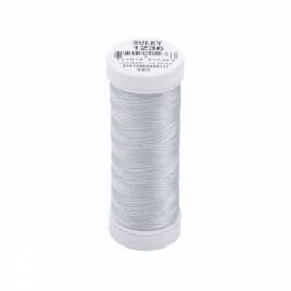 Premium Sulky 40wt Rayon Thread 250 YDS (Light Silver 942-1236)