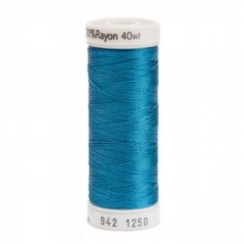 Premium Sulky 40wt Rayon Thread 250 YDS (Duck Wing Blue 942-1250)