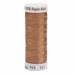 Premium Sulky 40wt Rayon Thread 250 YDS (Nutmeg 942-0521)