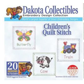 Dakota Collectibles Children's Quilt Stitch (970389)