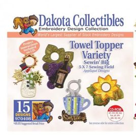 Dakota Collectibles Sewin' Big Towel Topper Variety (970408)