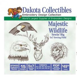 Dakota Collectibles Sewin' Big Majestic Wildlife (970433)