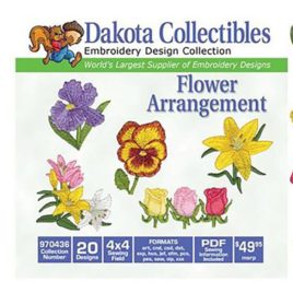 Dakota Collectibles Flower Arrangement (970436)