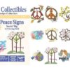Dakota Collectibles Sewin' Big Peace Signs (970453)