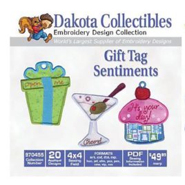 Dakota Collectibles Gift Tag Sentiments (970455)