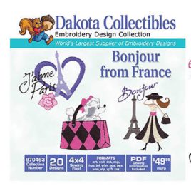 Dakota Collectibles Bonjour from France (970463)