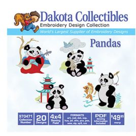 Dakota Collectibles Pandas (970471)