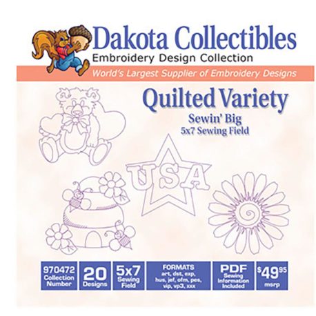 Dakota Collectibles Sewin' Big Quilted Variety (970472)