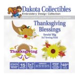 Dakota Collectibles Sewin' Big Thanksgiving Blessings (970478)