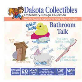 Dakota Collectibles Bathroom Talk (970526)