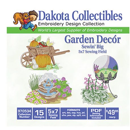 Dakota Collectibles Sewin' Big Garden Decor (970534)