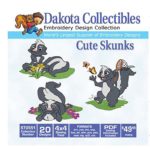 Dakota Collectibles Cute Skunks (970551)