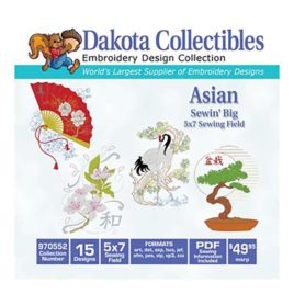 Dakota Collectibles Sewin' Big Asian (970552)