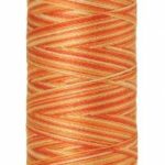 Mettler Silk-Finish Multi All-Purpose Thread 109 YDS (Rust Ombre 9075-9834)