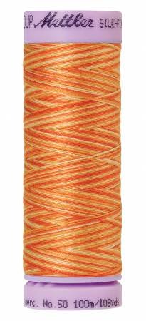 Mettler Silk-Finish Multi All-Purpose Thread 109 YDS (Rust Ombre 9075-9834)