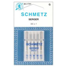 Schmetz DCx1 Serger Needles 75/90 5pk (1741 G)