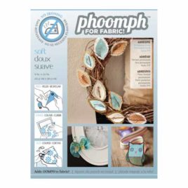 Phoomph for Fabric, 9 by 12-Inch, Soft, White
