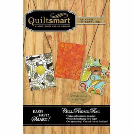 Quiltsmart Cell Phone Bag Fun PackPattern w/ Printed Interfacing (QS10030)