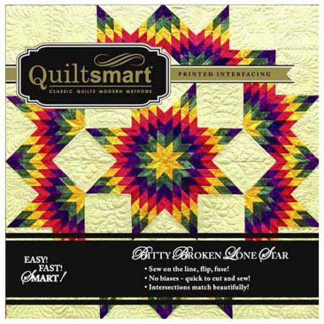 Quiltsmart Bitty Broken Lone Star Snuggler Pack (QS15001)