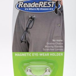 ReadeRest Magnetic Eye-Wear Holder (Stainless Steel - R1SS)