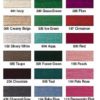 YLI Designer 6 Color CHart