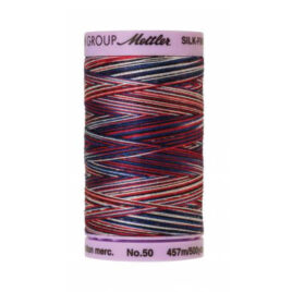 Mettler Silk-Finish Multi All-Purpose Thread 500 YDS (Patriotic 1085-9823)