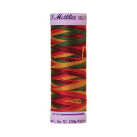 Mettler Silk-Finish Multi All-Purpose Thread 109 YDS (Poppy Garden 1075-9851, new 9075-9851)