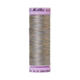 Mettler Silk-Finish Multi All-Purpose Thread 109 YDS (Silvery Blues 1075-9843)