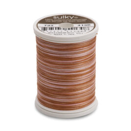 Premium Sulky 30wt Cotton Thread 500 YDS (Rootbeer Float 733-4130)