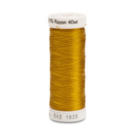 Premium Sulky 40wt Rayon Thread 250 YDS (Galley Gold 942-1826)