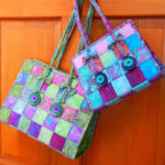 Aunties Two Patterns Breezy Weave Bags (AT231)