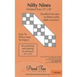 Pieced Tree Patterns Nifty Nines (TINY06)