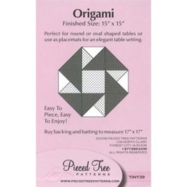 Pieced Tree Patterns Origami (TINY39)