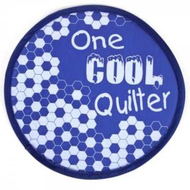 One Cool Quilter Hand Fan (Blue HFDBLUE)