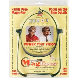 MagEyes Hands Free Magnifier Headband